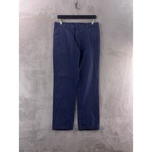 Carolina Herrera Pants Mens Size 32x28 Blue Straight Leg Chino Casual